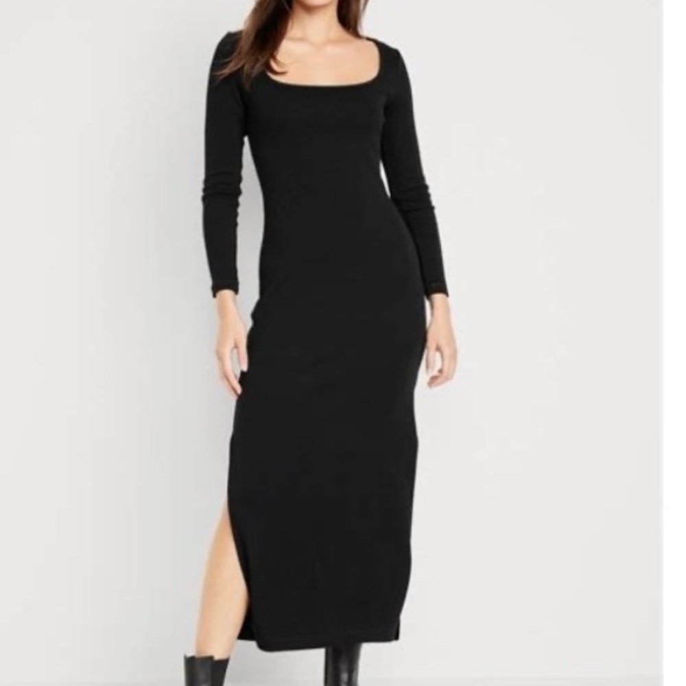 Old Navy Fitted Midi Dress, Plus